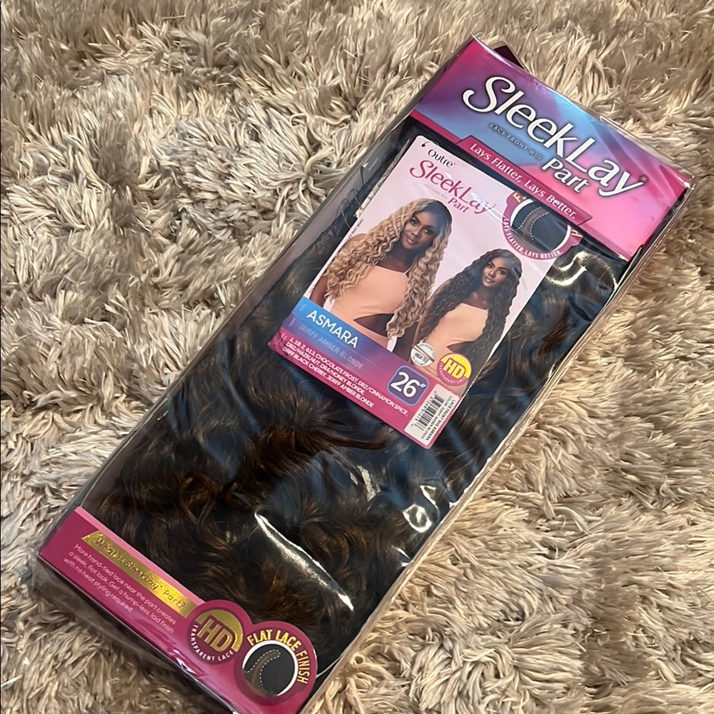Outre Asmara Sleek Lay Part color 3DRFF Amber Blond NWT